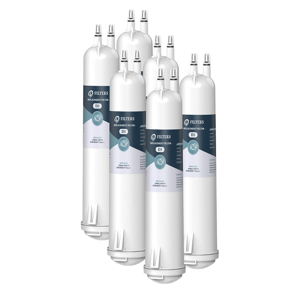 4396841, 4396710 Water Filter Compatible EDR3RXD1, Filter 3, 9030 Water Filter, Made by Dfilters 6Packs