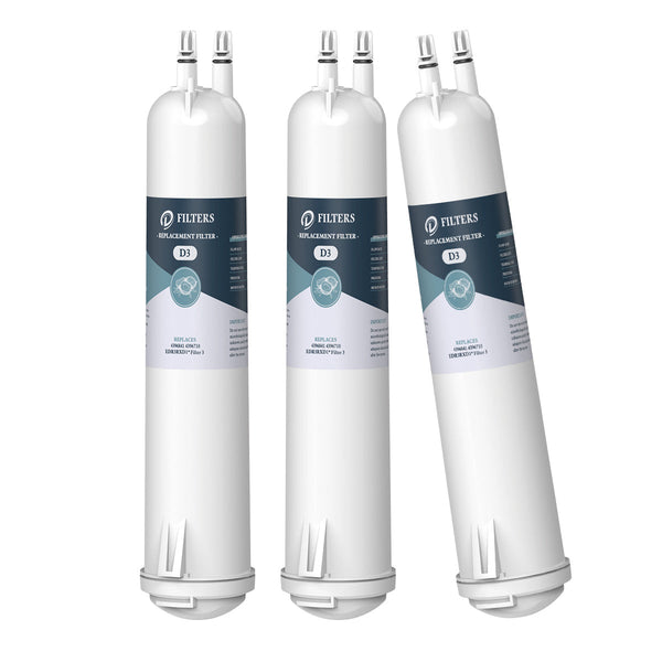 3pk W10186667 Refrigerator Water Filter by DFilters