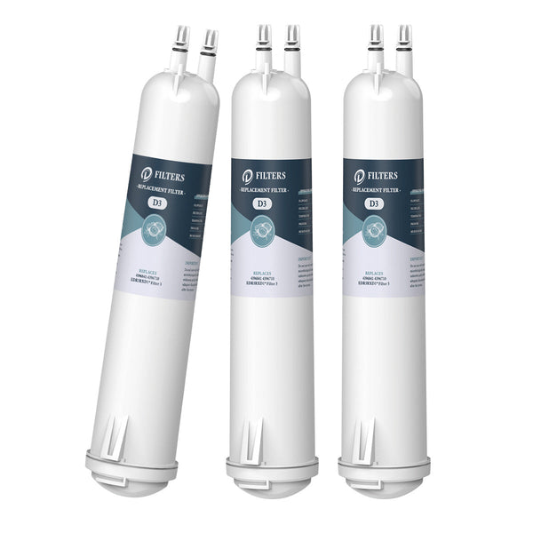 DFilters Compatible 4396841, EDR3RXD1, 46-9083 Refrigerator Water Filter, 3 Pack